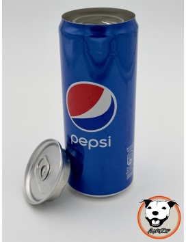 Canette cachette Pepsi